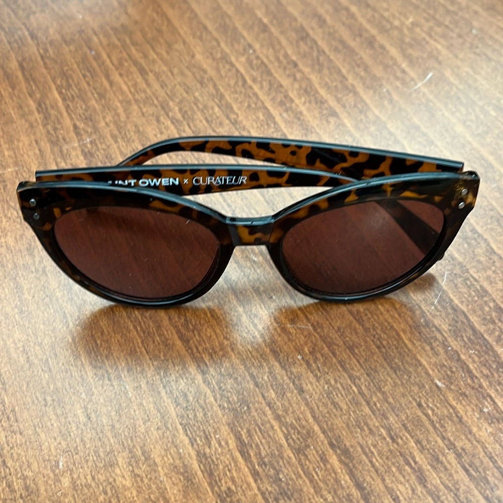 Saint Owen x Curateur Tortoise Shell Sunglasses